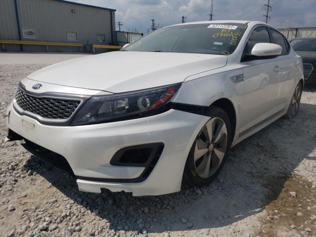 Photo 1 VIN: KNAGN4AD1E5075581 - KIA OPTIMA HYB 