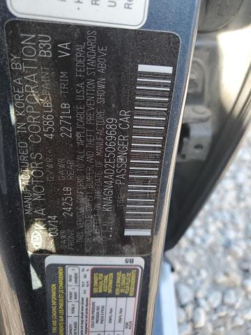 Photo 11 VIN: KNAGN4AD2E5069689 - KIA OPTIMA HYB 