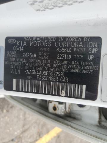 Photo 11 VIN: KNAGN4AD5E5072991 - KIA OPTIMA 