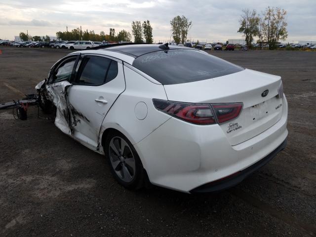 Photo 2 VIN: KNAGN4AD7E5072572 - KIA OPTIMA HYB 