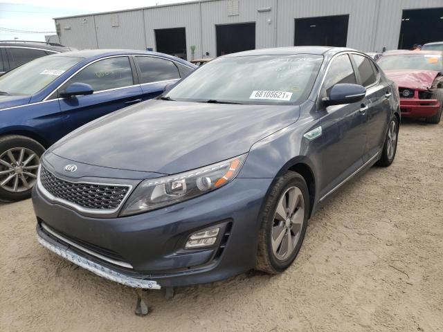 Photo 1 VIN: KNAGN4AD8F5081671 - KIA OPTIMA HYB 