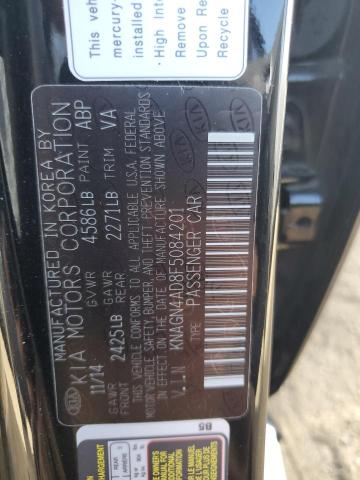 Photo 11 VIN: KNAGN4AD8F5084201 - KIA OPTIMA HYB 