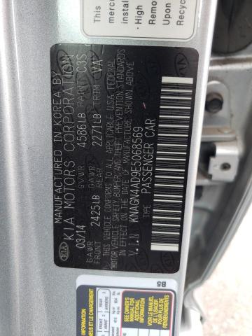 Photo 11 VIN: KNAGN4AD9E5068569 - KIA OPTIMA HYB 