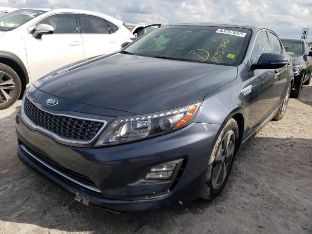 Photo 1 VIN: KNAGN4ADXE5073599 - KIA OPTIMA HYB 