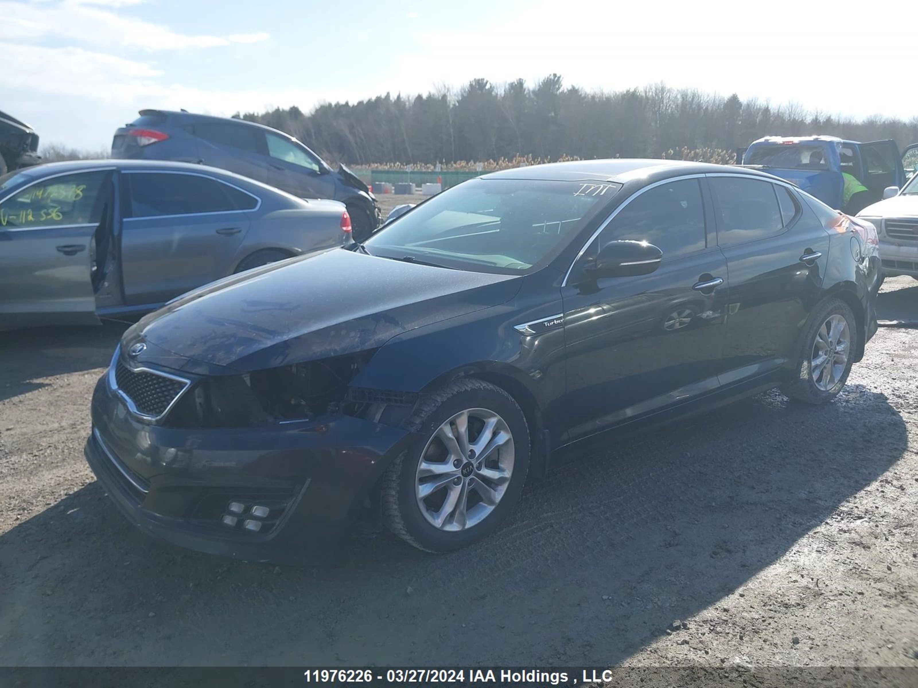 Photo 1 VIN: KNAGR4A66F5563318 - KIA OPTIMA 