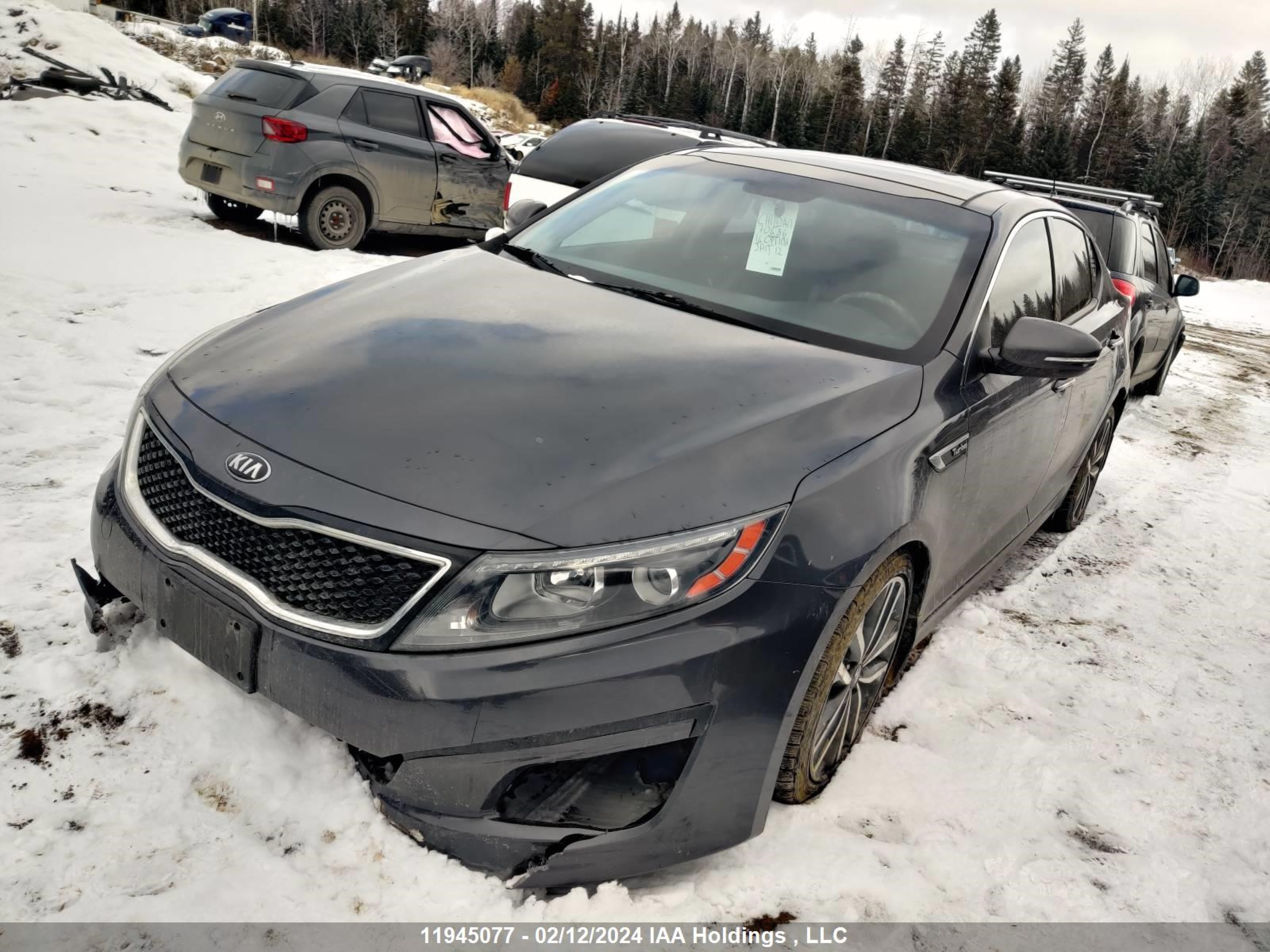 Photo 2 VIN: KNAGR4A6XE5467268 - KIA OPTIMA 