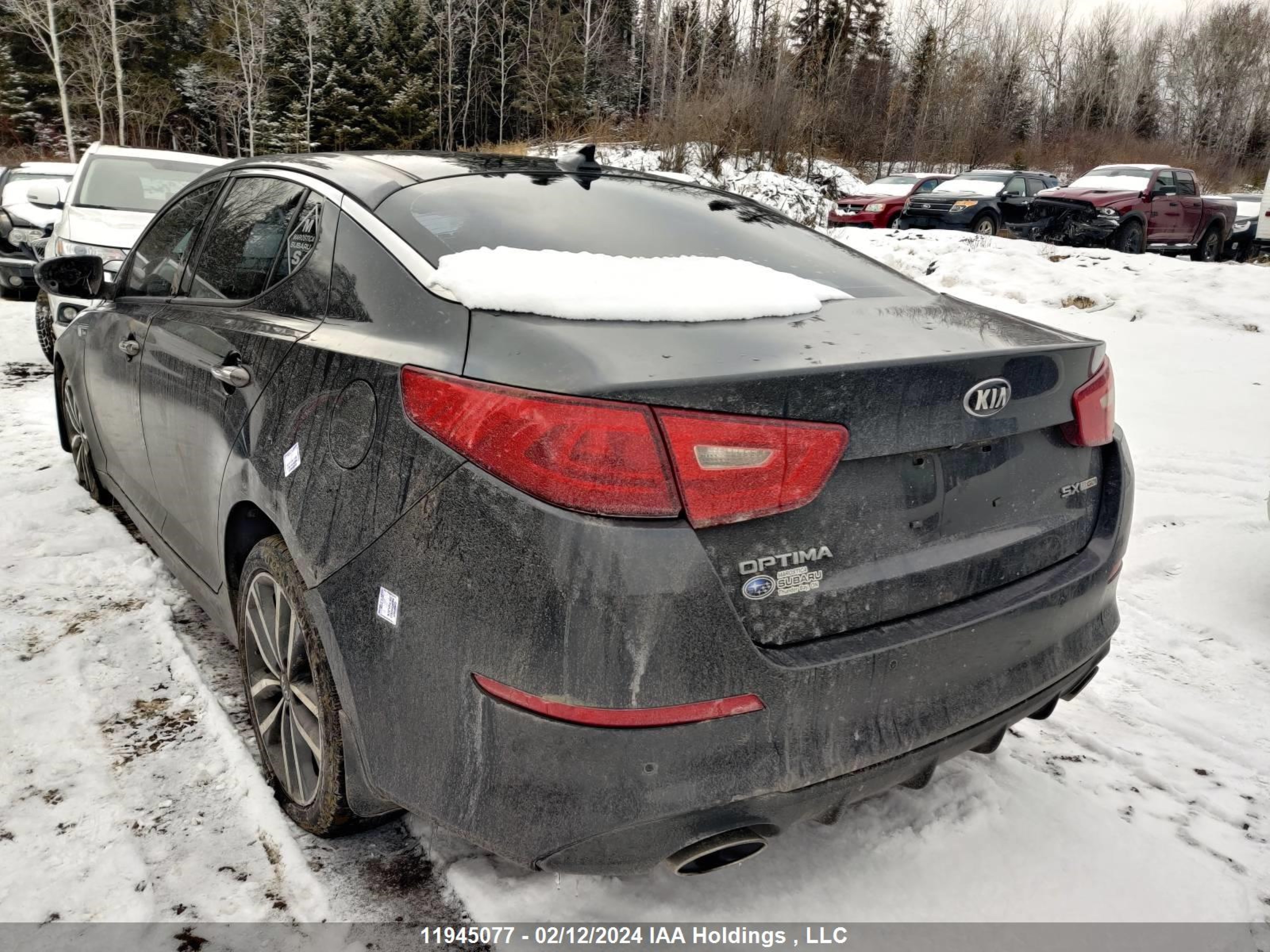 Photo 3 VIN: KNAGR4A6XE5467268 - KIA OPTIMA 