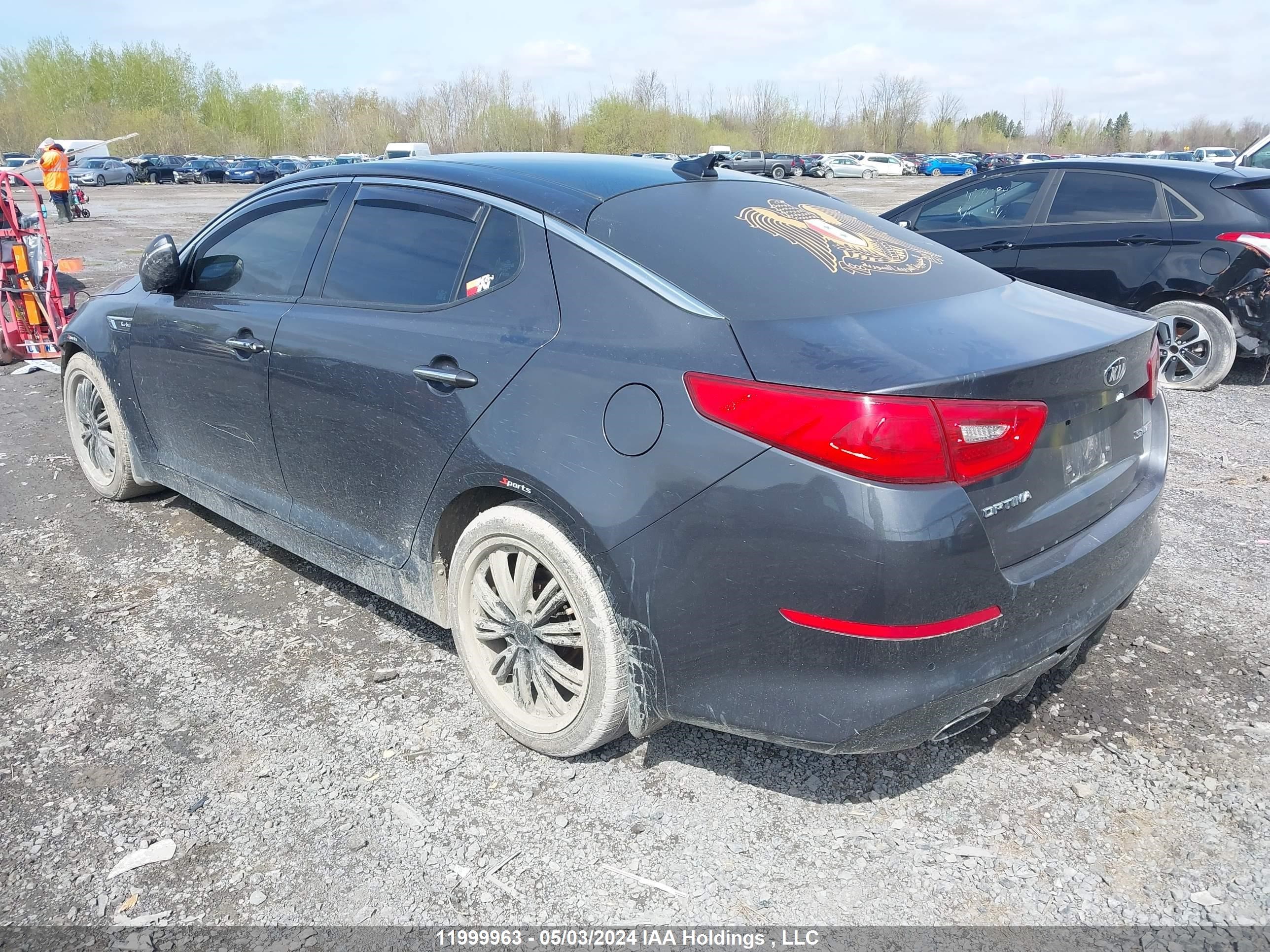 Photo 2 VIN: KNAGR4A6XE5516775 - KIA OPTIMA 