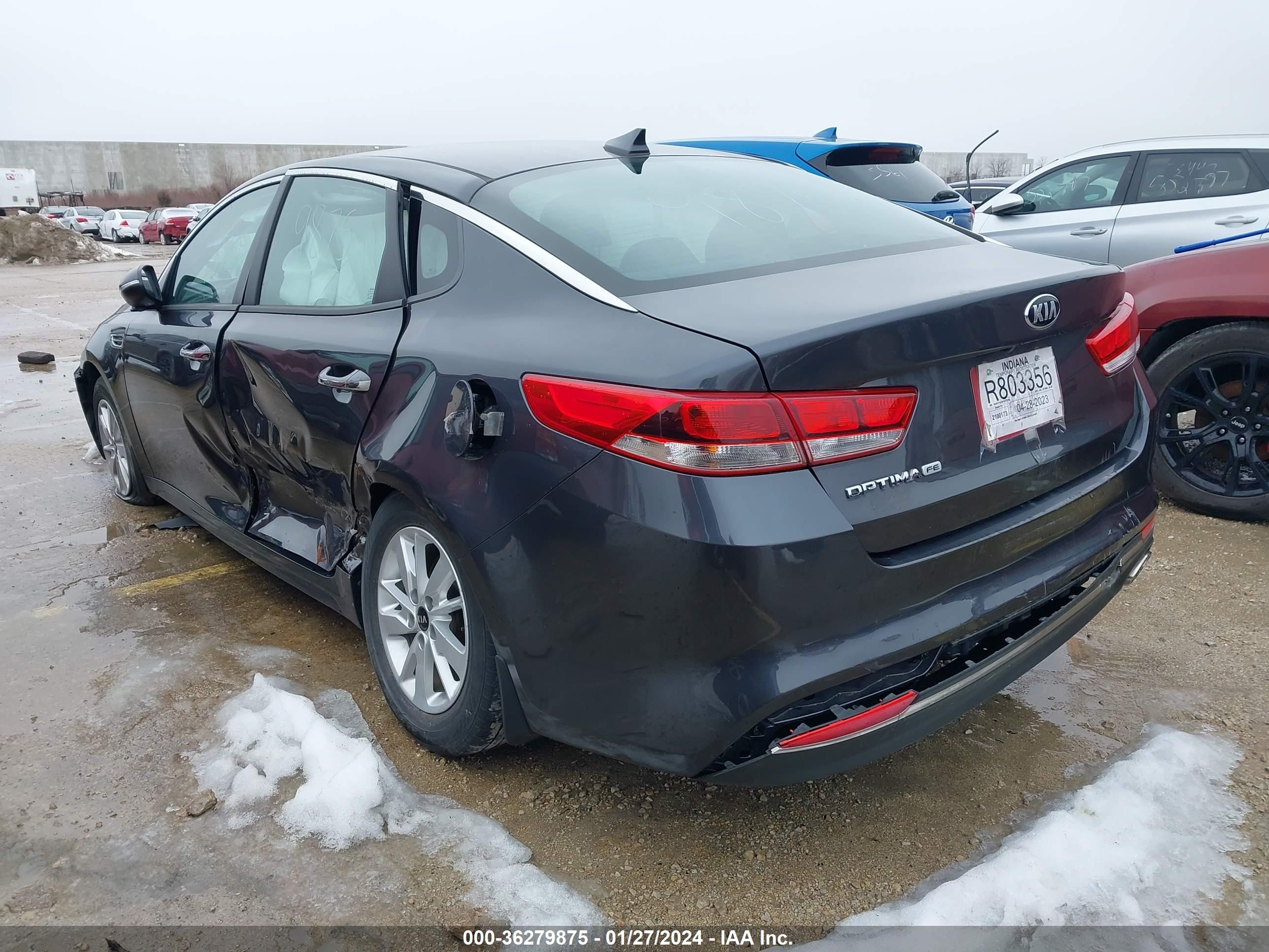 Photo 2 VIN: KNAGT4L30H5173290 - KIA OPTIMA 