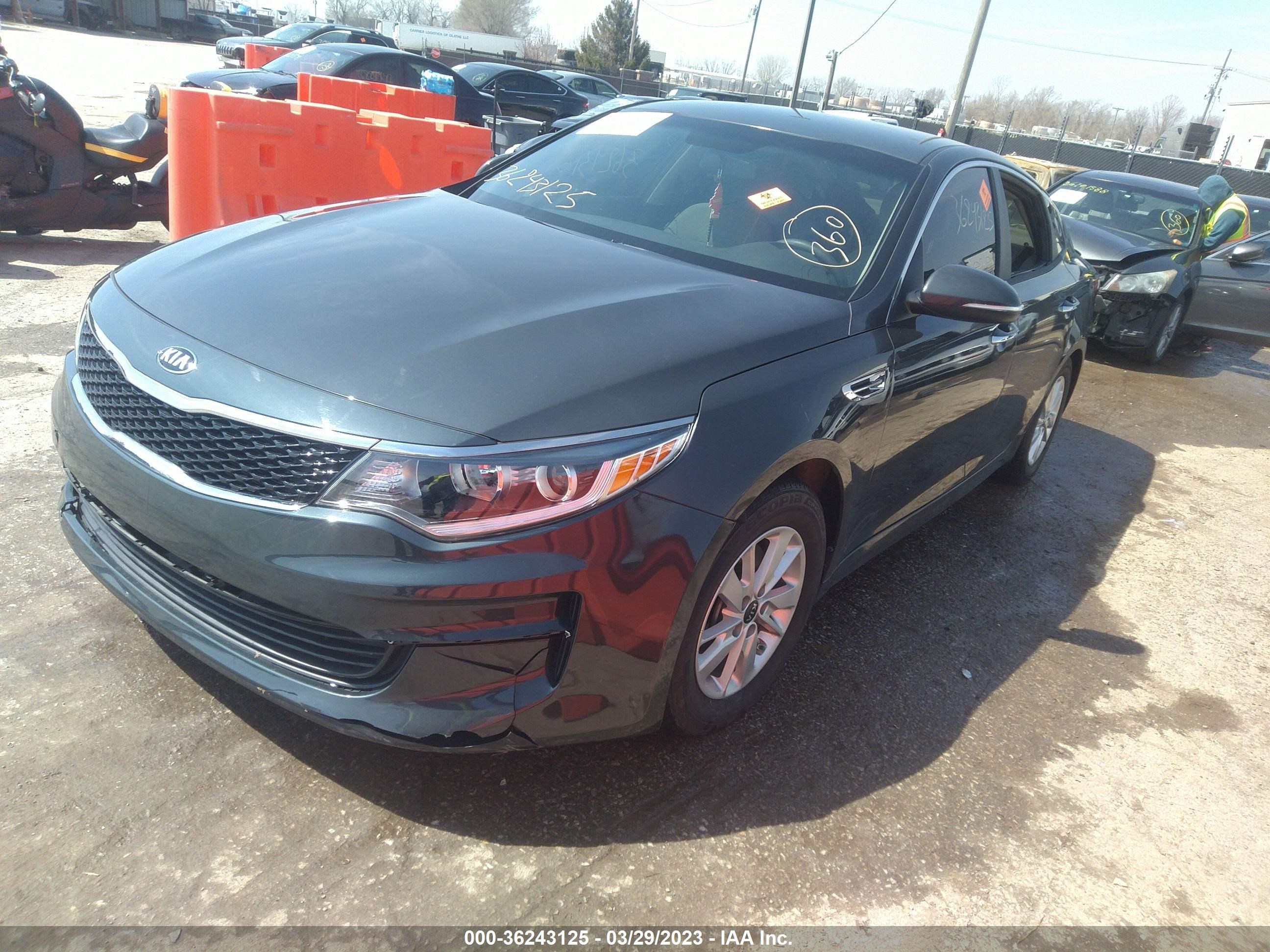 Photo 1 VIN: KNAGT4L31G5071687 - KIA OPTIMA 