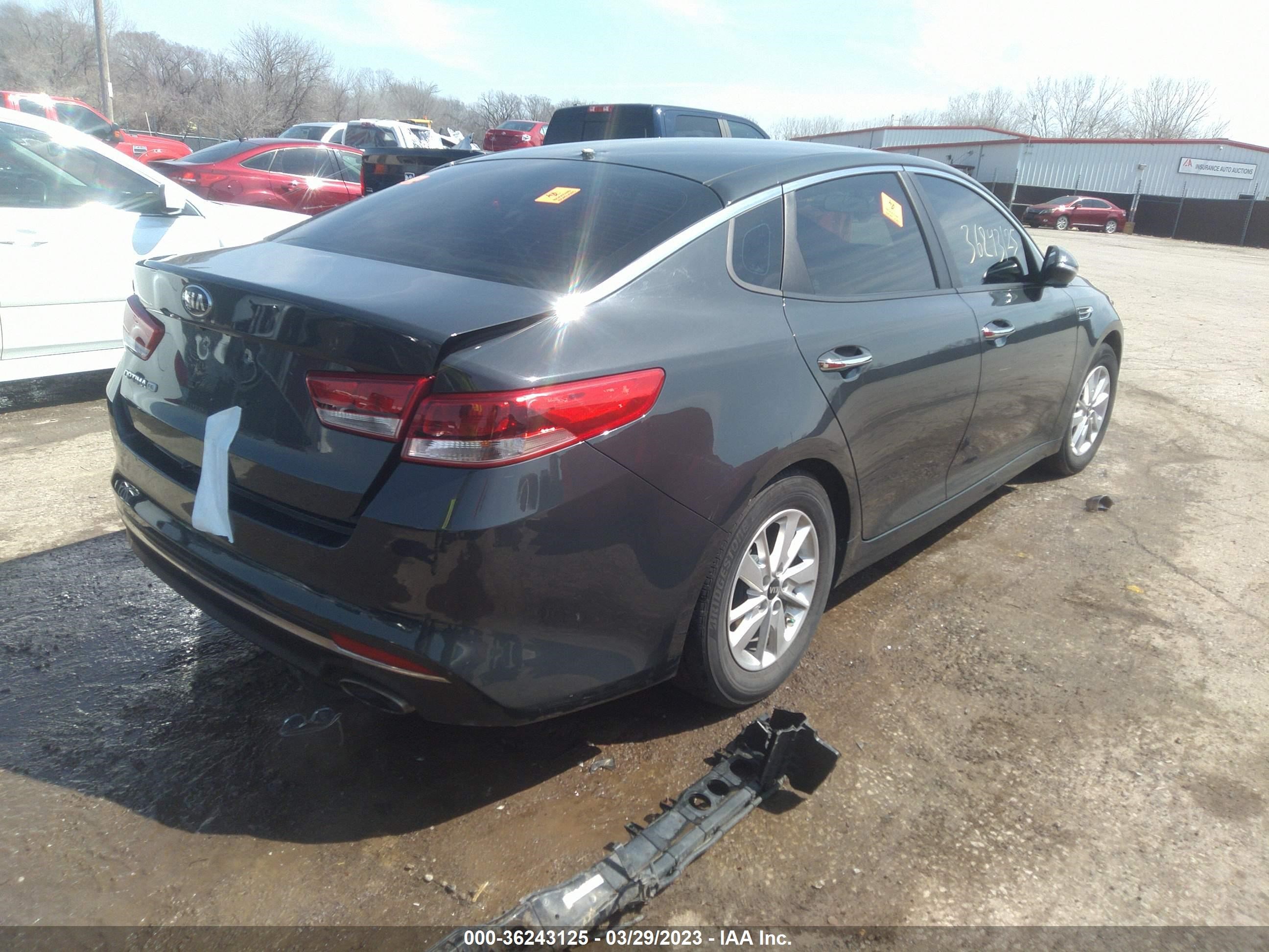 Photo 3 VIN: KNAGT4L31G5071687 - KIA OPTIMA 