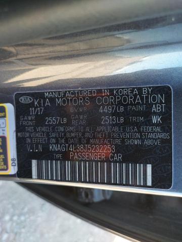 Photo 9 VIN: KNAGT4L38J5232253 - KIA OPTIMA LX 