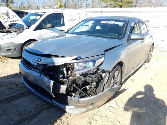 Photo 1 VIN: KNAGT4LE5H5018624 - KIA OPTIMA HYB 