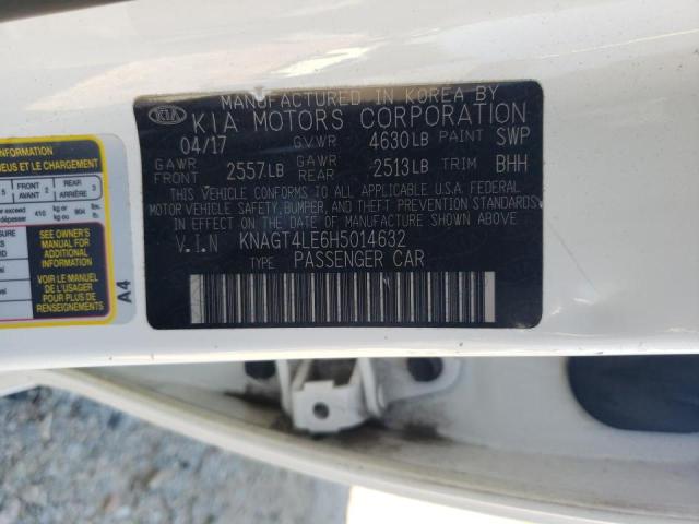 Photo 9 VIN: KNAGT4LE6H5014632 - KIA OPTIMA HYB 