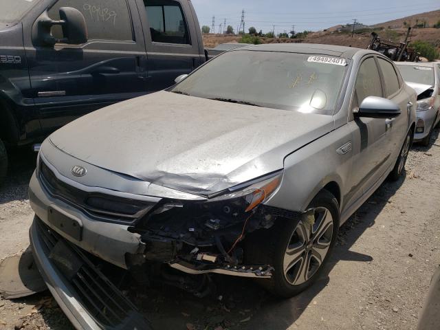 Photo 1 VIN: KNAGU4LC4H5004550 - KIA OPTIMA HYB 