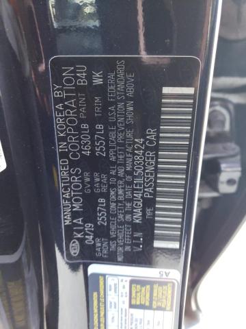 Photo 11 VIN: KNAGU4LE1L5038424 - KIA OPTIMA HYB 