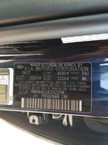 Photo 9 VIN: KNAGU4LE4J5022134 - KIA OPTIMA HYB 