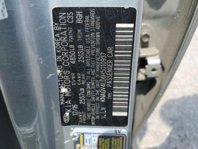 Photo 11 VIN: KNAGV4LD6H5010937 - KIA OPTIMA PLU 