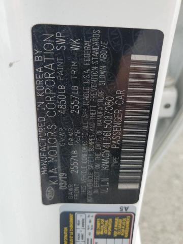 Photo 11 VIN: KNAGV4LD6L5037080 - KIA OPTIMA PLU 