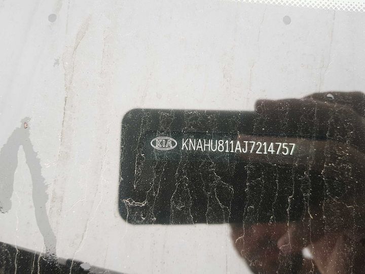 Photo 8 VIN: KNAHU811AJ7214757 - KIA CARENS 