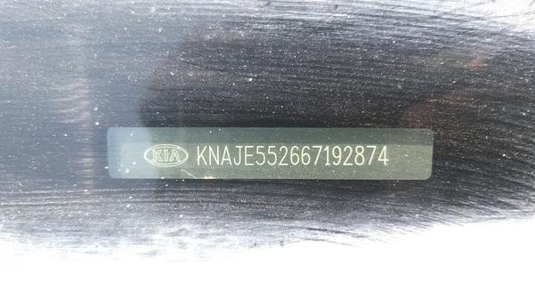 Photo 1 VIN: KNAJE552667192874 - KIA SPORTAGE 