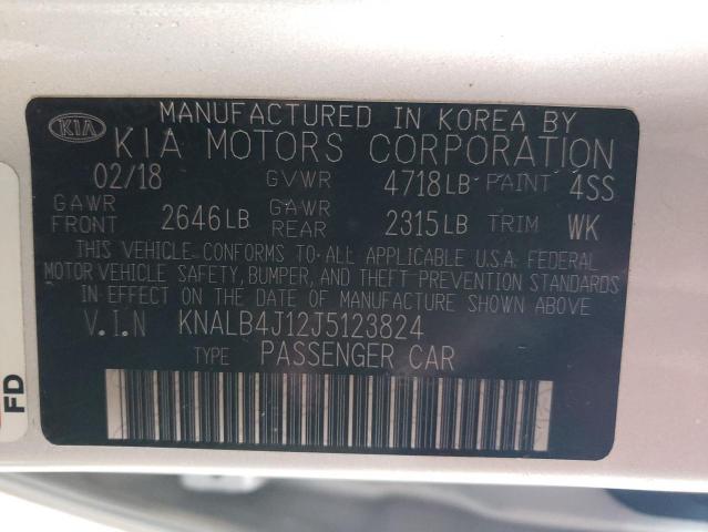 Photo 11 VIN: KNALB4J12J5123824 - KIA CADENZA 