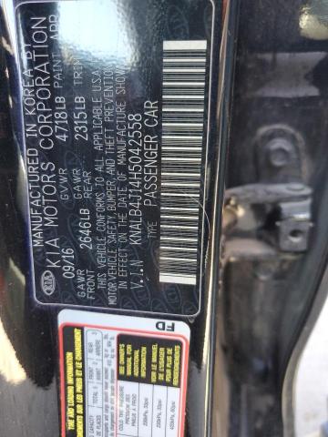 Photo 11 VIN: KNALB4J14H5042558 - KIA CADENZA 