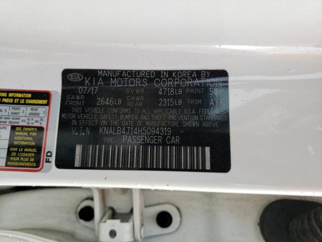 Photo 11 VIN: KNALB4J14H5094319 - KIA CADENZA PR 