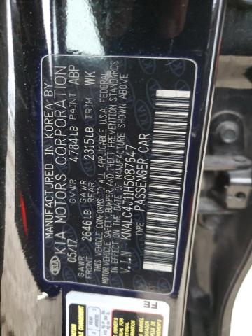 Photo 11 VIN: KNALC4J11H5087647 - KIA CADENZA 