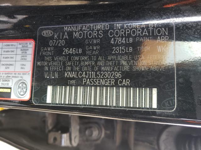 Photo 9 VIN: KNALC4J11L5230296 - KIA CADENZA TE 