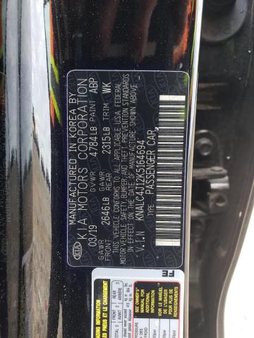 Photo 11 VIN: KNALC4J12K5164694 - KIA CADENZA LU 