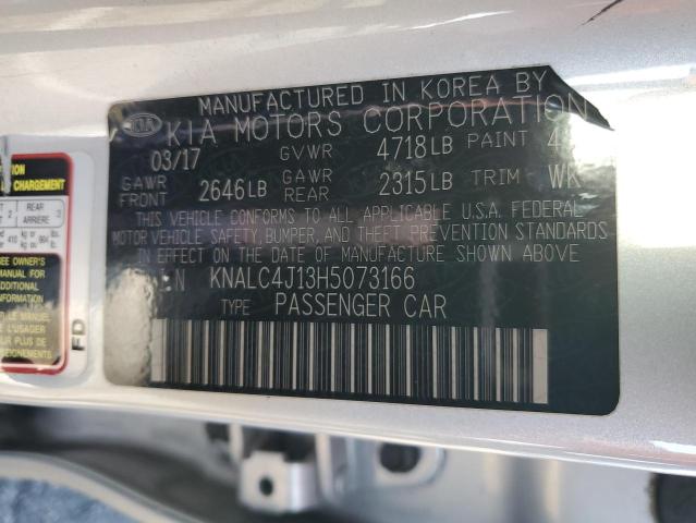 Photo 11 VIN: KNALC4J13H5073166 - KIA CADENZA PR 