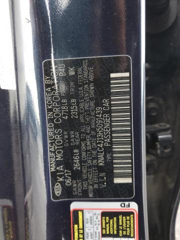 Photo 11 VIN: KNALC4J13H5091439 - KIA CADENZA PR 