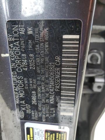 Photo 11 VIN: KNALC4J14H5061821 - KIA CADENZA 