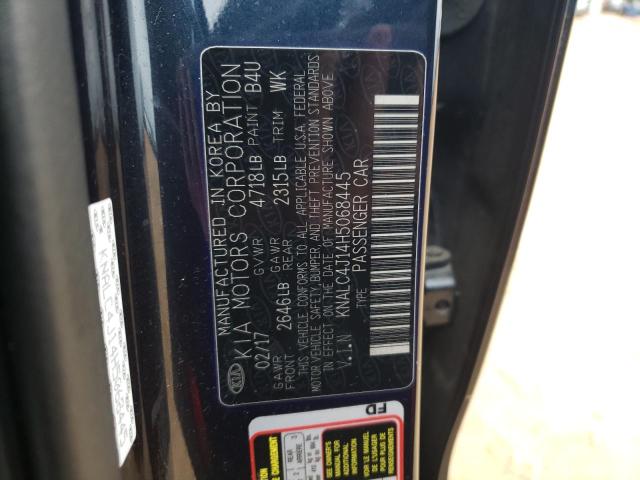 Photo 11 VIN: KNALC4J14H5068445 - KIA CADENZA PR 