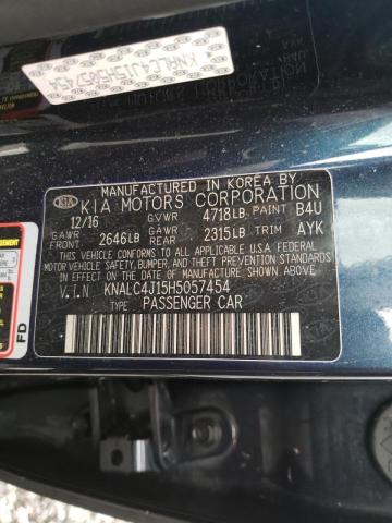 Photo 9 VIN: KNALC4J15H5057454 - KIA CADENZA PR 