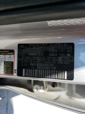 Photo 11 VIN: KNALC4J15H5060760 - KIA CADENZA PR 