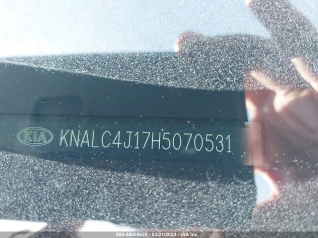 Photo 8 VIN: KNALC4J17H5070531 - KIA CADENZA 