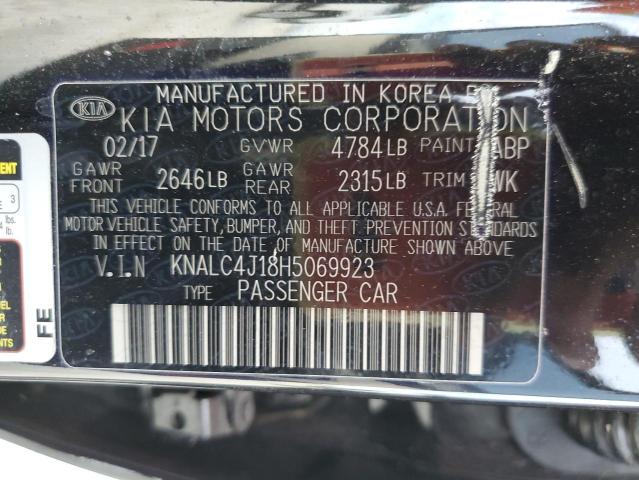 Photo 12 VIN: KNALC4J18H5069923 - KIA CADENZA PR 