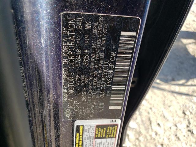 Photo 11 VIN: KNALC4J18J5101131 - KIA CADENZA LU 