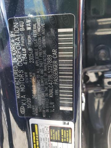 Photo 9 VIN: KNALC4J18L5237889 - KIA CADENZA TE 