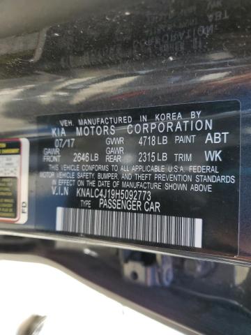 Photo 12 VIN: KNALC4J19H5092773 - KIA CADENZA 