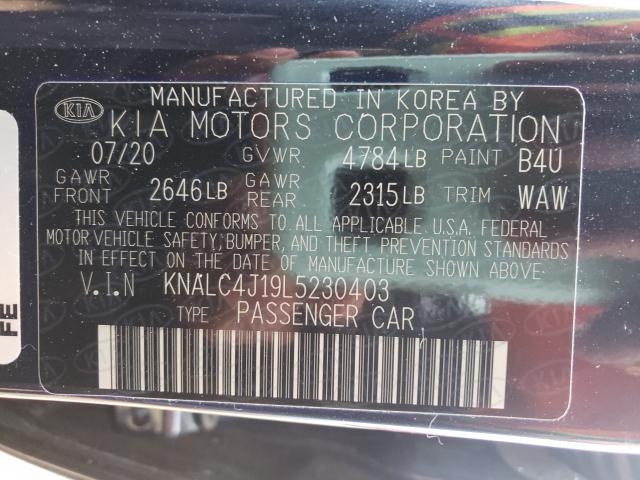 Photo 9 VIN: KNALC4J19L5230403 - KIA CADENZA TE 