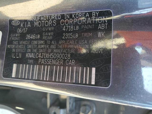 Photo 11 VIN: KNALC4J1XH5090028 - KIA CADENZA PR 