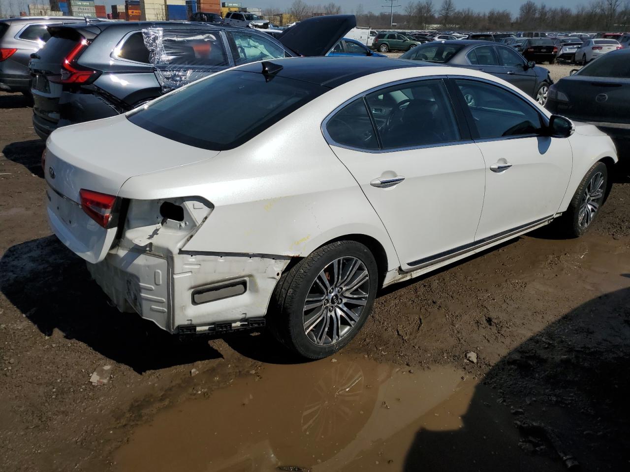 Photo 2 VIN: KNALN4D70E5140960 - KIA CADENZA 