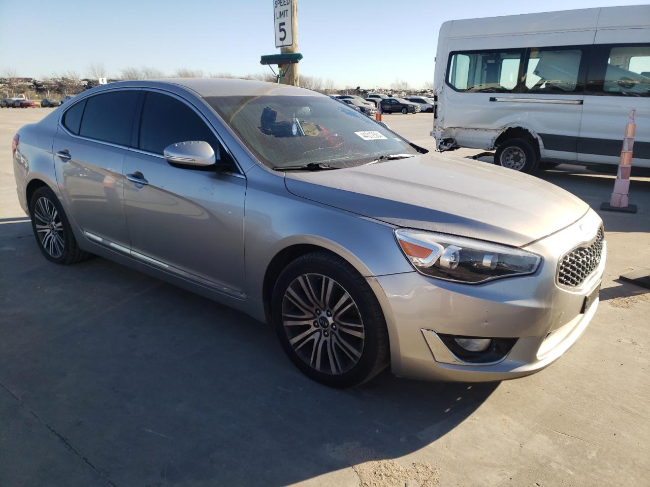 Photo 3 VIN: KNALN4D70E5159699 - KIA CADENZA 