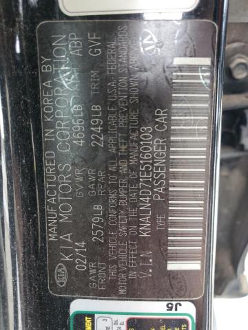 Photo 11 VIN: KNALN4D71E5160103 - KIA CADENZA PR 