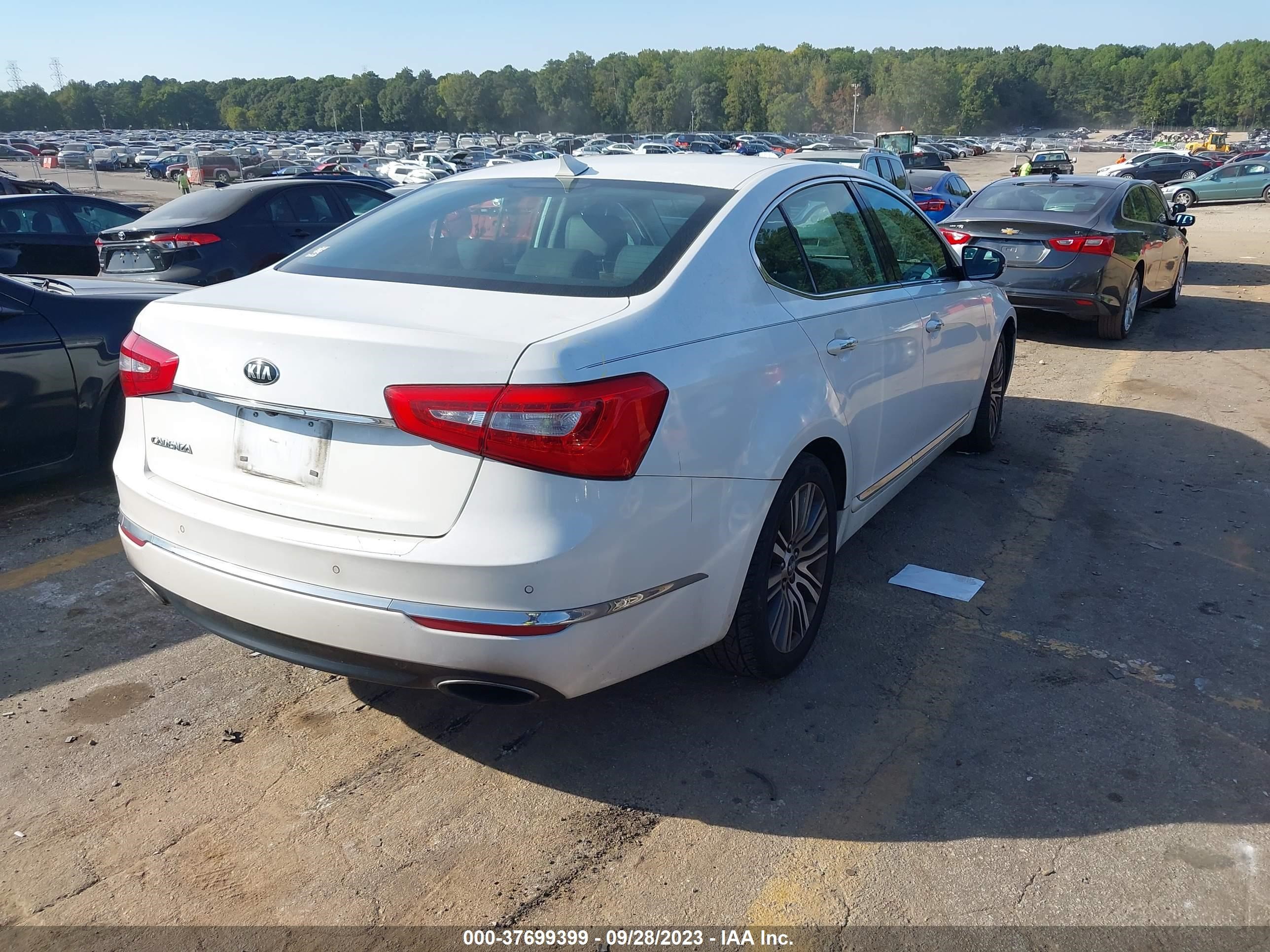 Photo 3 VIN: KNALN4D71F5190767 - KIA CADENZA 