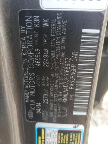 Photo 11 VIN: KNALN4D73F5168902 - KIA CADENZA PR 