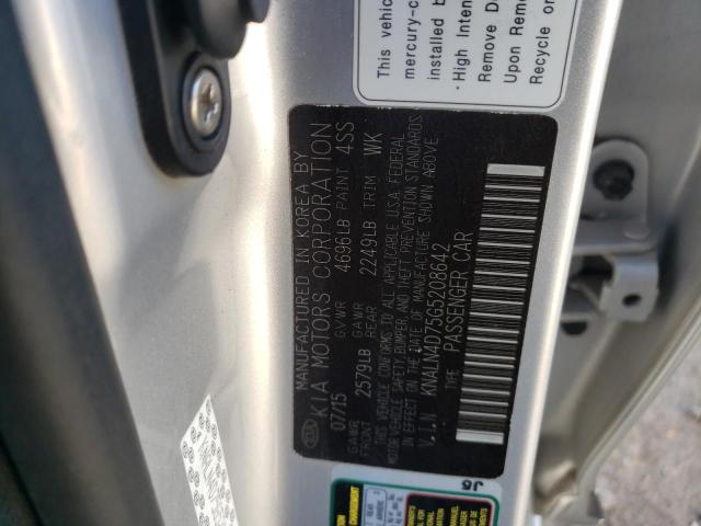 Photo 11 VIN: KNALN4D75G5208642 - KIA CADENZA 